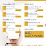 Dyżury – 21-25.12.2020