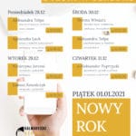 Dyżury – 28.12.2020-01.01.2021
