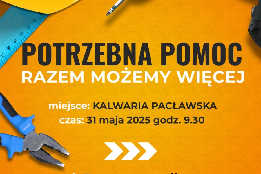 Potrzebna pomoc – prace porządkowe!