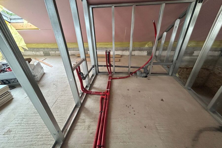 Instalacja wodno-kanalizacyjna w nowym Ośrodku