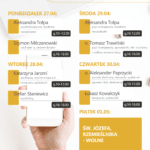 Dyżury telefoniczne 27.04-01.05.2026